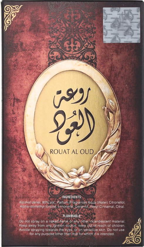 Uniseks Parfum Lattafa EDP Rouat Al Oud (100 ml)