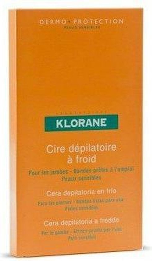 Klorane Huid L'Amande Accessoire Cire Froide Jambes 6x