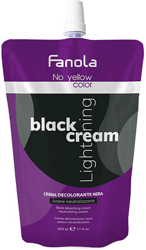 Fanola - Black Lightening Cream - 500 gr