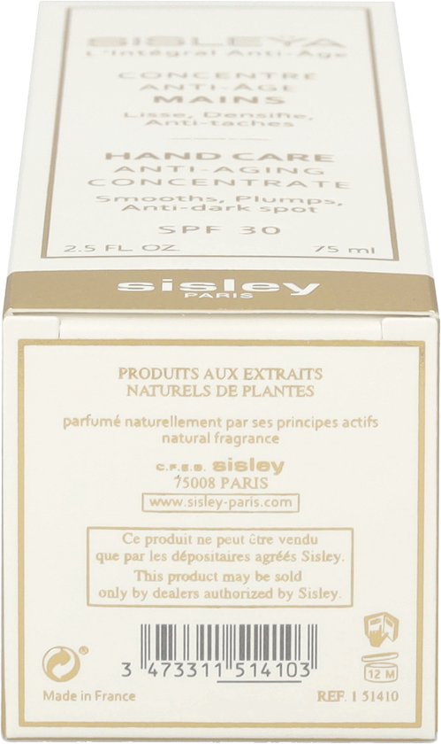 Sisley Sisleÿa Hand Care Anti-Aging Concentrate Handcrème 75 ml