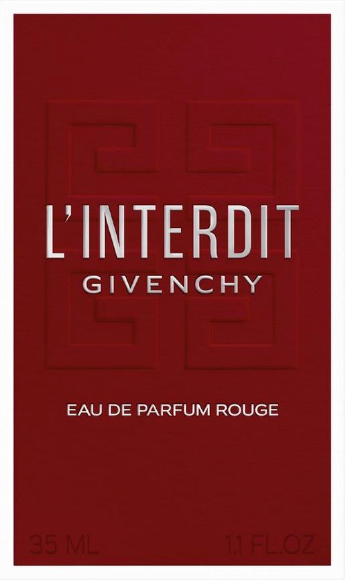 Givenchy L'Interdit Rouge 35 ml Eau de Parfum - Damesparfum