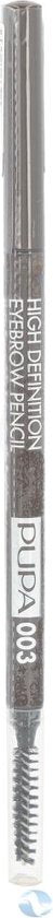 PUPA Milano High Definition Eyebrow Pencil 003 - Dark Brown