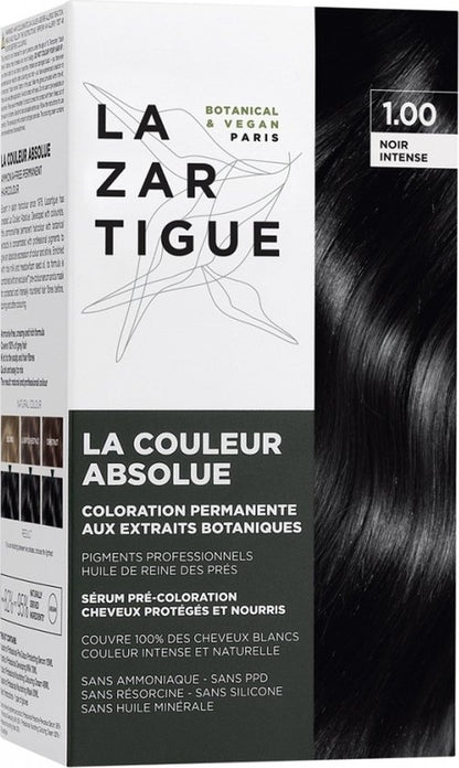 Lazartigue La Couleur Absolue Permanent Haircolour Pakket 9.00 Very Light Blond Set