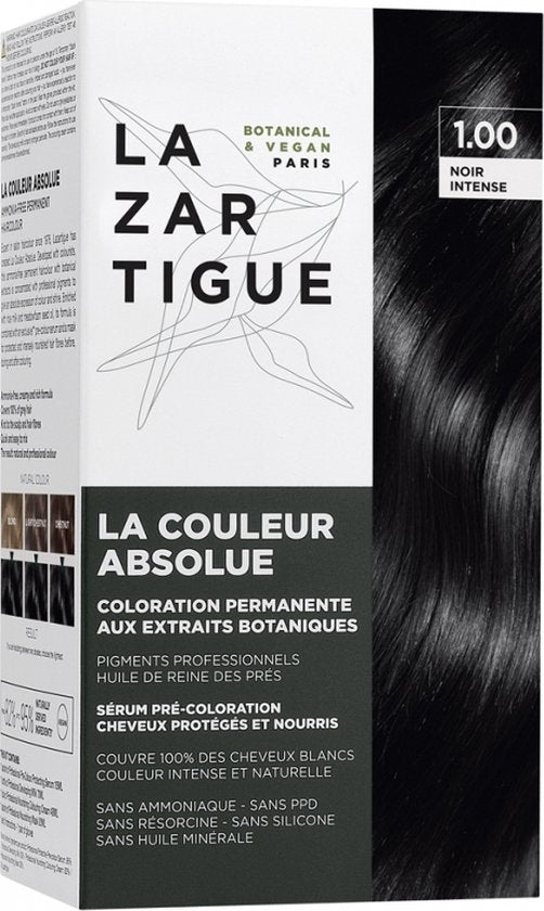 Lazartigue La Couleur Absolue Permanent Haircolour Pakket 9.00 Very Light Blond Set