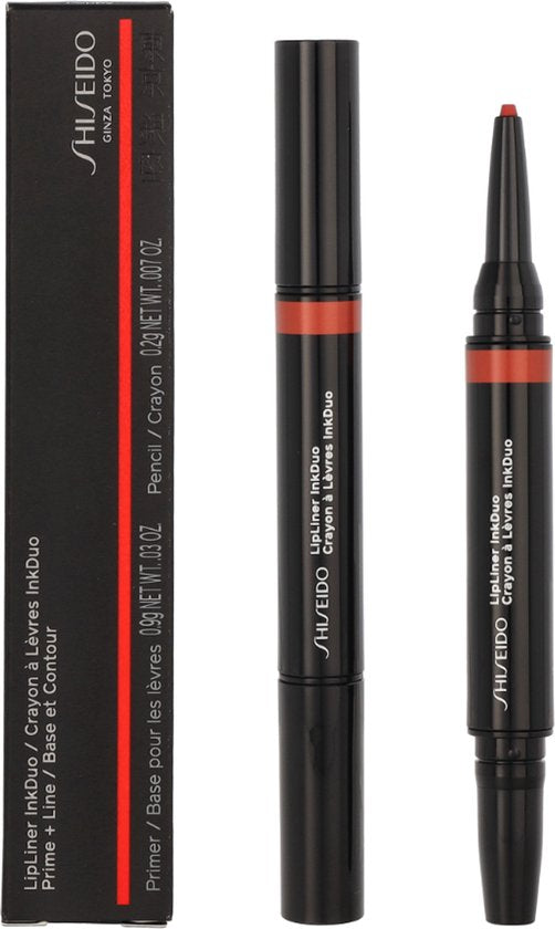Shiseido - Lipliner Inkduo - Lip Contouring Pencil With Balm 1.1 G 07 Poppy