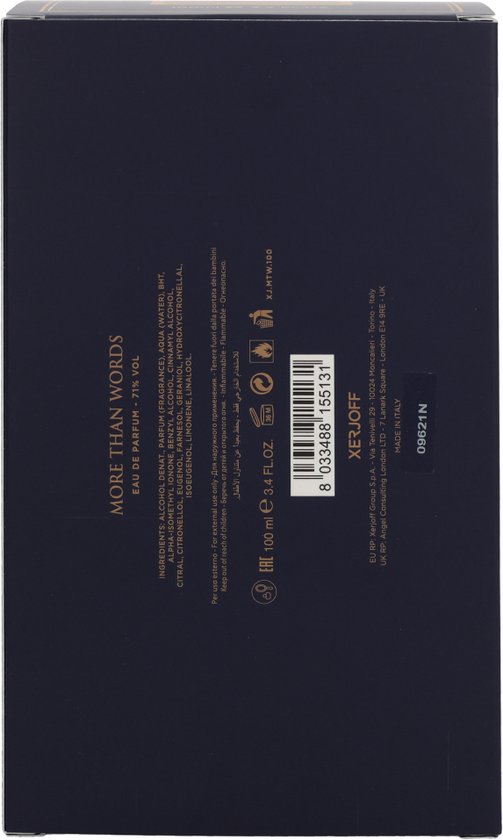 Xerjoff More Than Words - 100 ml - eau de parfum spray - unisexparfum
