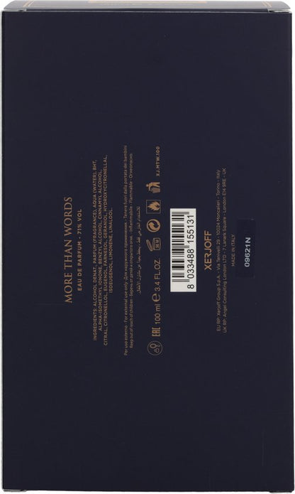 Xerjoff More Than Words - 100 ml - eau de parfum spray - unisexparfum
