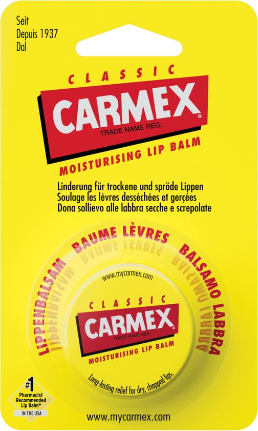 Carmex lipbalm classic pot 7.5 gr
