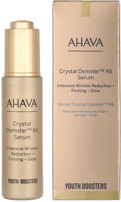 AHAVA Gezichtsserum met kristallen uit de Dode Zee – Vermindert donkere kringen en fijne lijntjes – Verbetert de stevigheid en elasticiteit van de huid – Geeft een jeugdige gloed – VEGAN – Alcohol- en parabenenvrij – 30ml