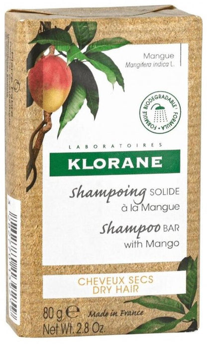 Klorane Al Mango Champú Sólido 80 G
