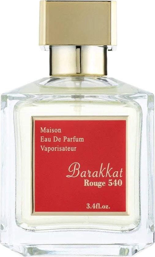 Barakkat Rouge 540 Eau de parfum- 100 ML - Eau de Parfum - Unisex - Dupe Baccarat Rouge