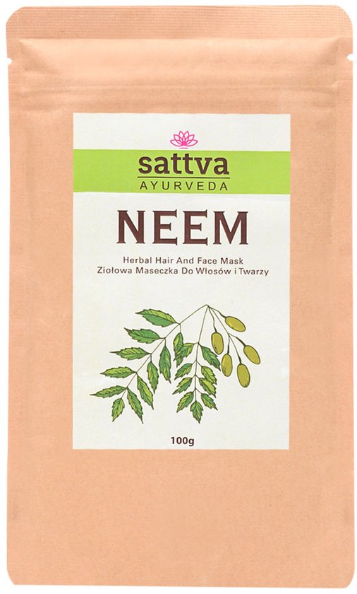 Sattva - Neem Herbal Mask For Hair And Face
