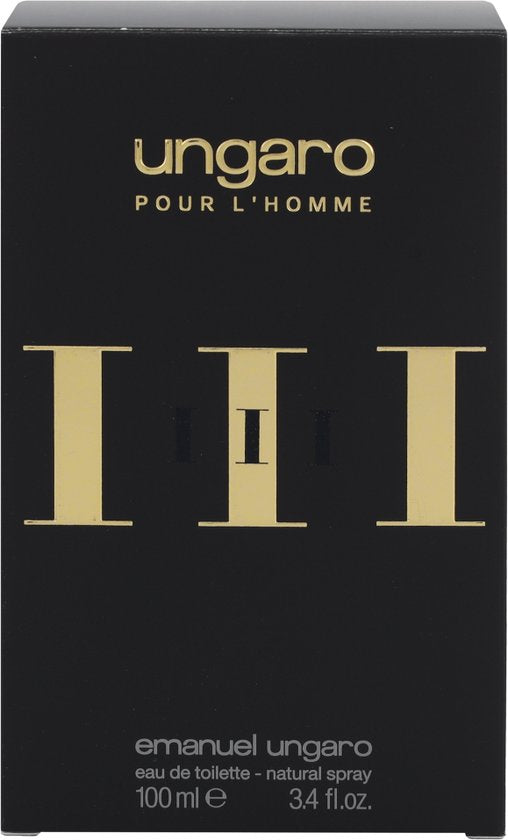 Emanuel Ungaro Ungaro Homme II - Herenparfum eau de toilette - 100 ml