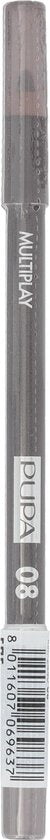 Pupa Milano Multiplay Oogpotlood - 08 Basic Brun