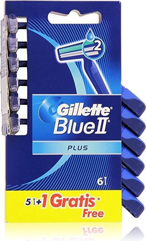 Gillette Blue Ii Plus Cuchillas 5 + 1