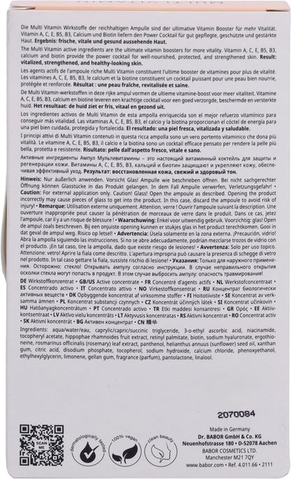 Babor Multi Vitamin Ampoule Concentrates