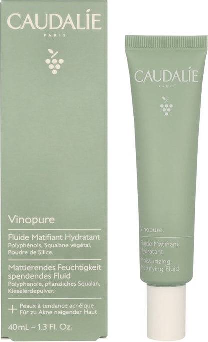 Caudalie Vinopure Hydraterende en Matmakende Fluide 40 ml