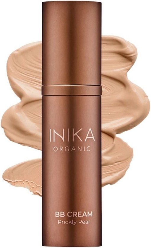 INIKA BB Cream - Beige - 30ml - Biologisch - Vegan - 100% Natuurlijk - Verzorgend - Alle huidtypes - Microplasticvrij