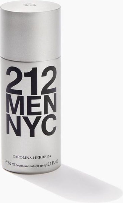 Carolina Herrera 212 NYC Men Deodorant Spray - Citroenzuur & Gember - 150 ml