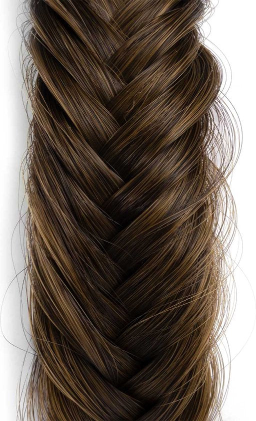 Infinity Braids - Jolie Fishtail Braid - Haarband - Haarband Dames - Haarbanden - Haarband Meisje - Jolie Copper Bronze