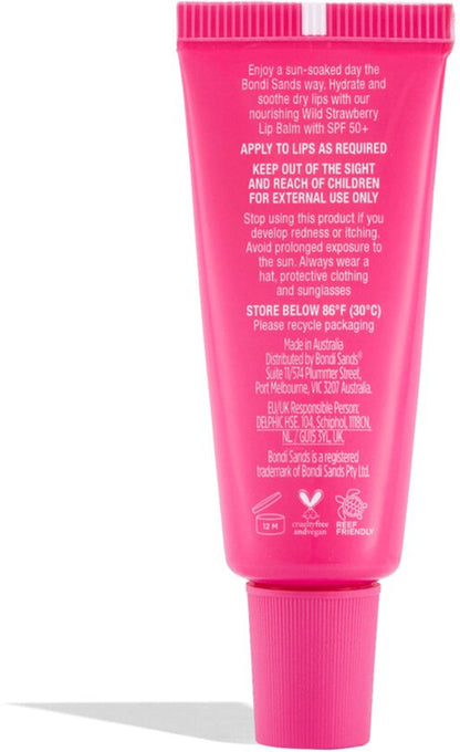Bondi Sands - SPF 50+ Sunscreen Lip Balm Wild Strawberry