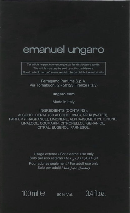 Emanuel Ungaro Ungaro Homme II - Herenparfum eau de toilette - 100 ml