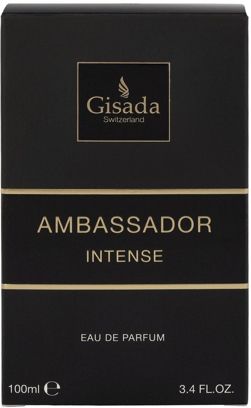 Gisada Ambassador Intense - 100 ml - eau de parfum spray - herenparfum