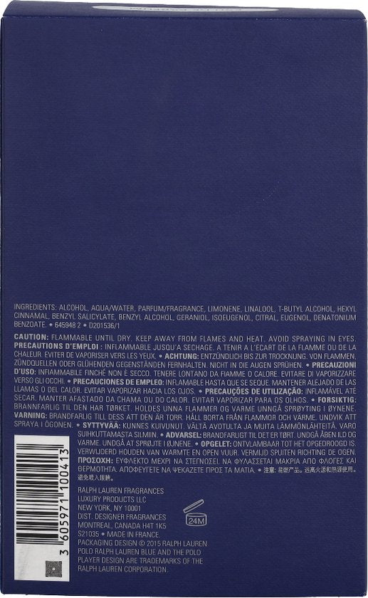 Ralph Lauren Polo Blue - 200ml - Eau de parfum