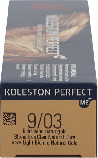 Wella Professionals Koleston Perfect Me+ - Haarverf - 9/03 Pure Naturals - 60ml
