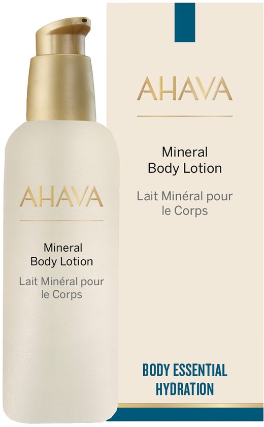 AHAVA Mineraal Bodylotion | Langdurige Hydratatie & Huidverbetering | Verfijnt Huidtextuur | Anti-Uitdroging | Lotion voor Dames & Heren | Moisturizer