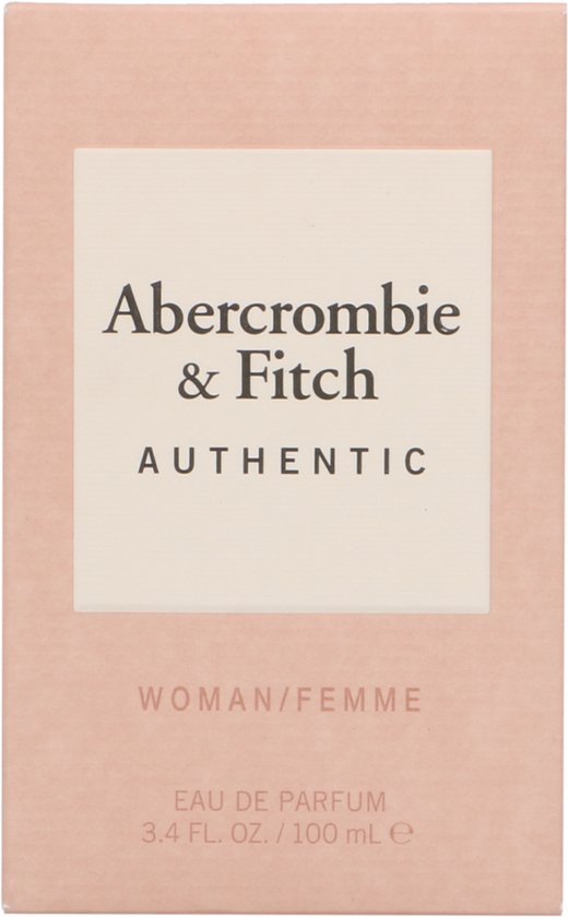 Abercrombie & Fitch Authentic Women Eau de Parfum Spray 100 ml