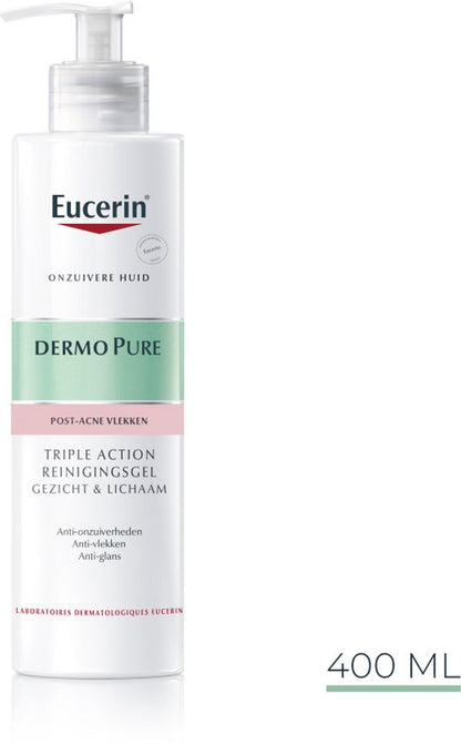 Eucerin DermoPure Clinical Corrigerende Reiniger - Gezichtsreiniger - Face Cleanser - Neiging tot acne - 400 ml