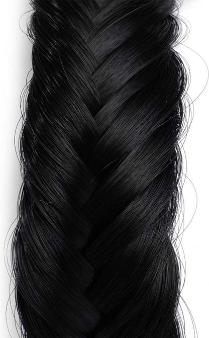 Infinity Braids - Jolie Fishtail Braid - Haarband - Haarband Dames - Haarbanden - Haarband Meisje - Jolie Onyx