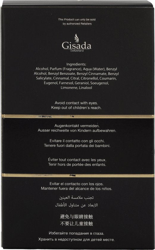 Gisada Ambassador Intense - 100 ml - eau de parfum spray - herenparfum