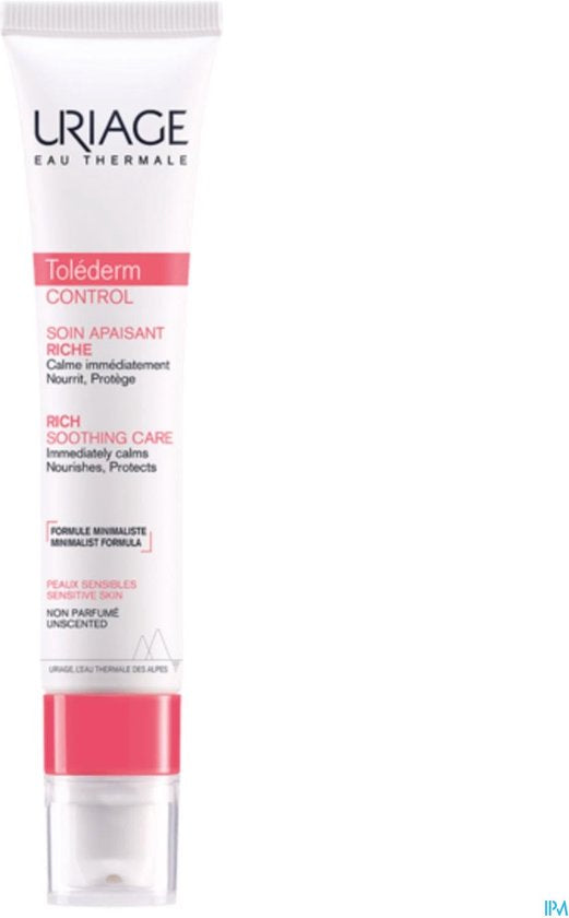 Uriage Crème Toléderm Control Soin Apaisant Rich