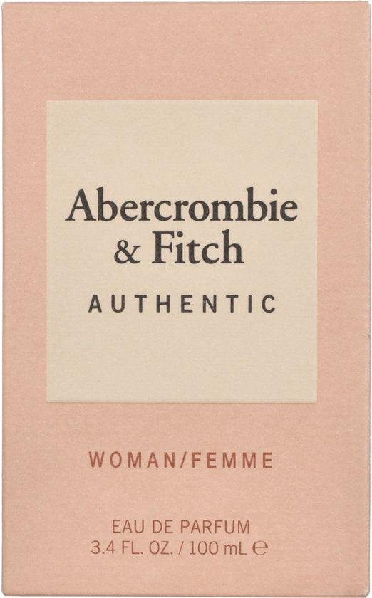 Abercrombie & Fitch Authentic Women Eau de Parfum Spray 100 ml