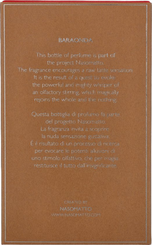 Nasomatto Baraonda parfum - Eau de parfum - 30ML
