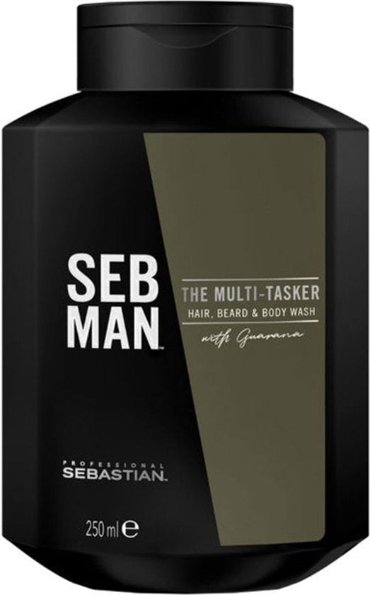SEB MAN The Multitasker 3-1 Shampoo - 250 ml - Voor Alle Haartypen