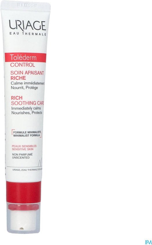 Uriage Crème Toléderm Control Soin Apaisant Rich