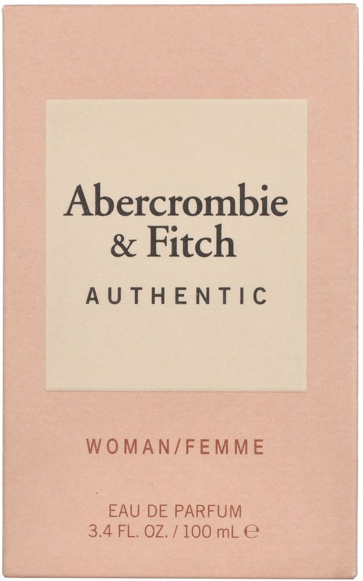 Abercrombie & Fitch Authentic Women Eau de Parfum Spray 100 ml