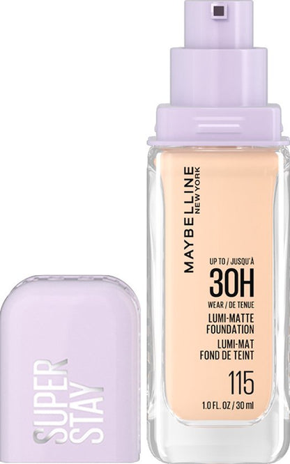 Maybelline New York - Superstay Lumi Matte Foundation - Blijft tot wel 30 uur zitten - Matte finish - 115 - - 35ml