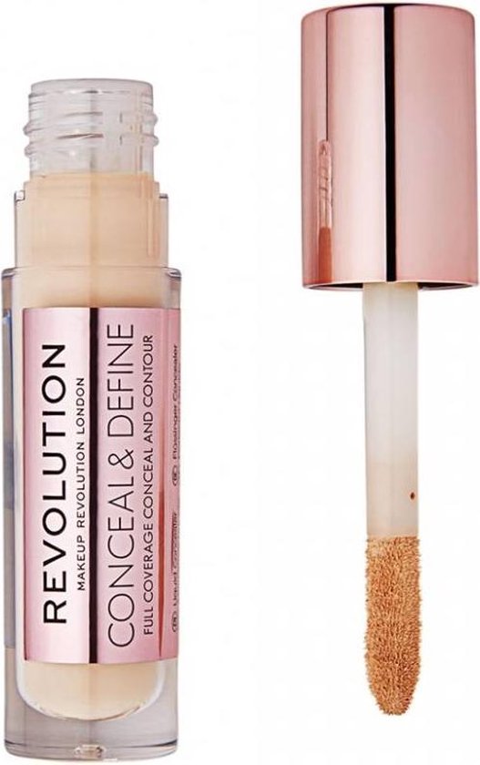Makeup Revolution - (Conceal & Define Concealer) 3.4 ml odstín C5 -