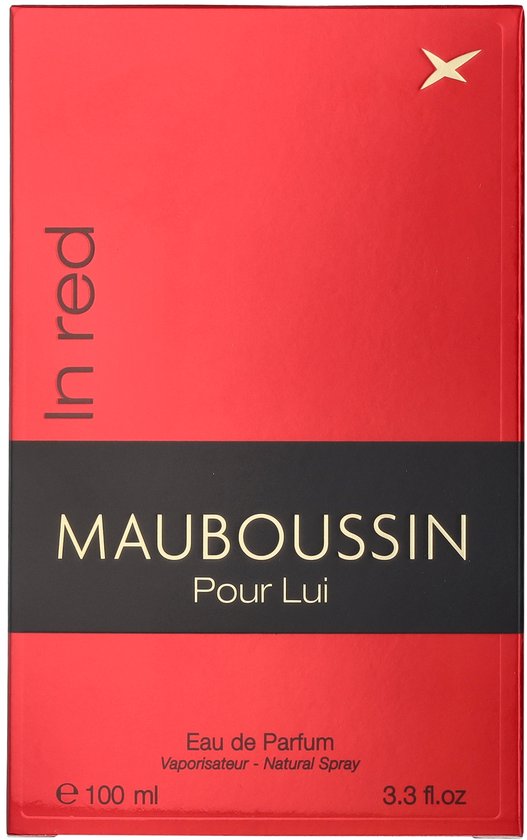 Parfum - Mauboussin - Pour Lui In Red - Eau De Parfum - 100ml - Heren geur