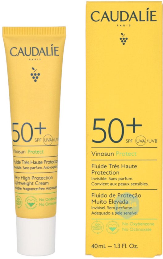Caudalie Vinosun Very High Protection Fluid Spf50. - 40 ml