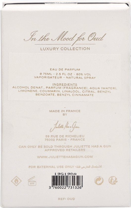 Juliette Has a Gun In The Mood For Oud Eau De Parfum Spray 75 ml