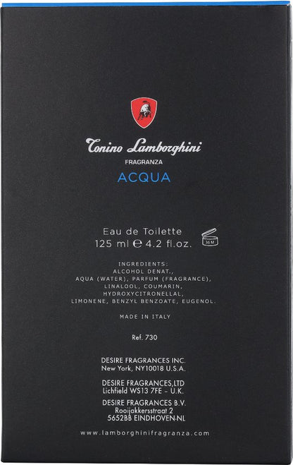 Lamborghini - Acqua - Eau De Toilette - 125ML