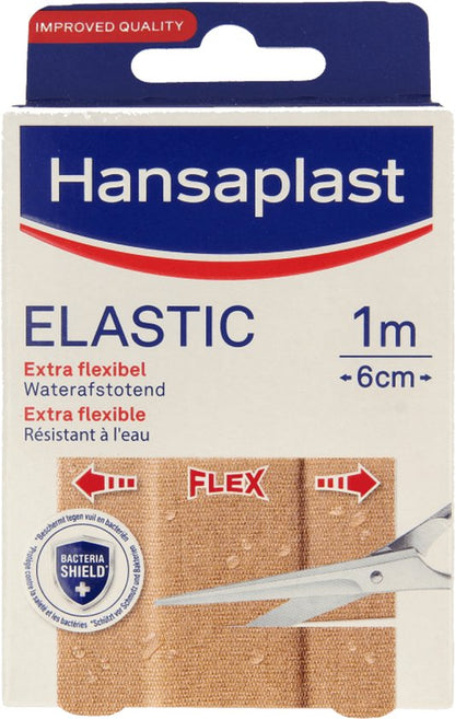 Hansaplast Elastic Pleisters - 1m x 6 cm