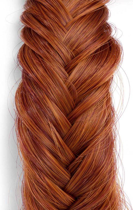 Infinity Braids - Jolie Fishtail Braid - Haarband - Haarband Dames - Haarbanden - Haarband Meisje - Jolie Fire Dash