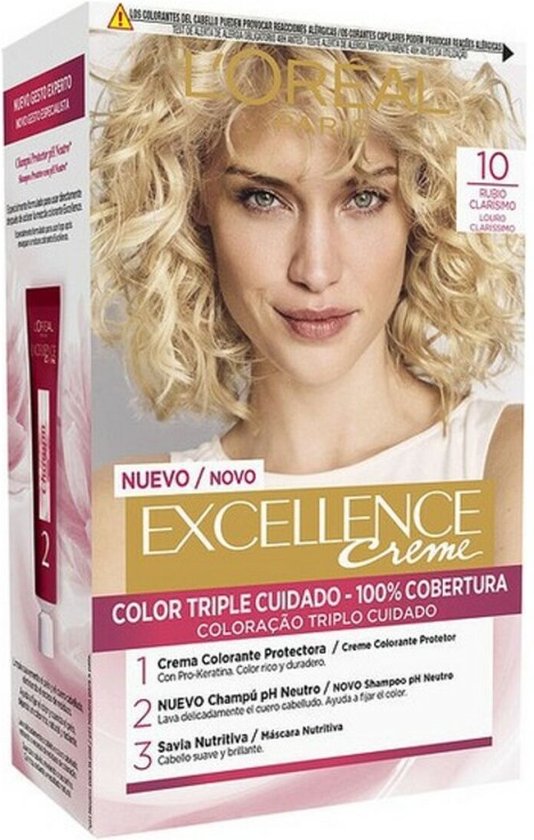 Permanente Kleur Excellence L'Oreal Expert Professionnel Light blonde