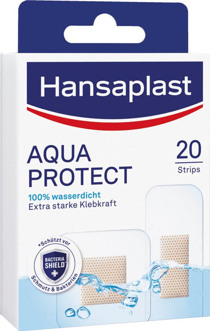 Hansaplast Aqua Protect Pleisters Waterdicht - 20 stuks